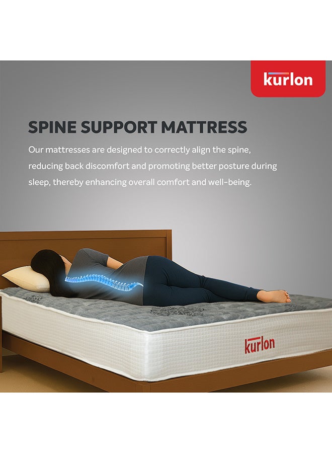 Kurlon Kurl-On Spinekare Memory Foam | Strong Spinal Support with Rubberized Coir | Anti-Sagging Rebonded Foam | Orthopedic Mattress with Quilted Foam | Breathable | 200x180x20 - Image 3